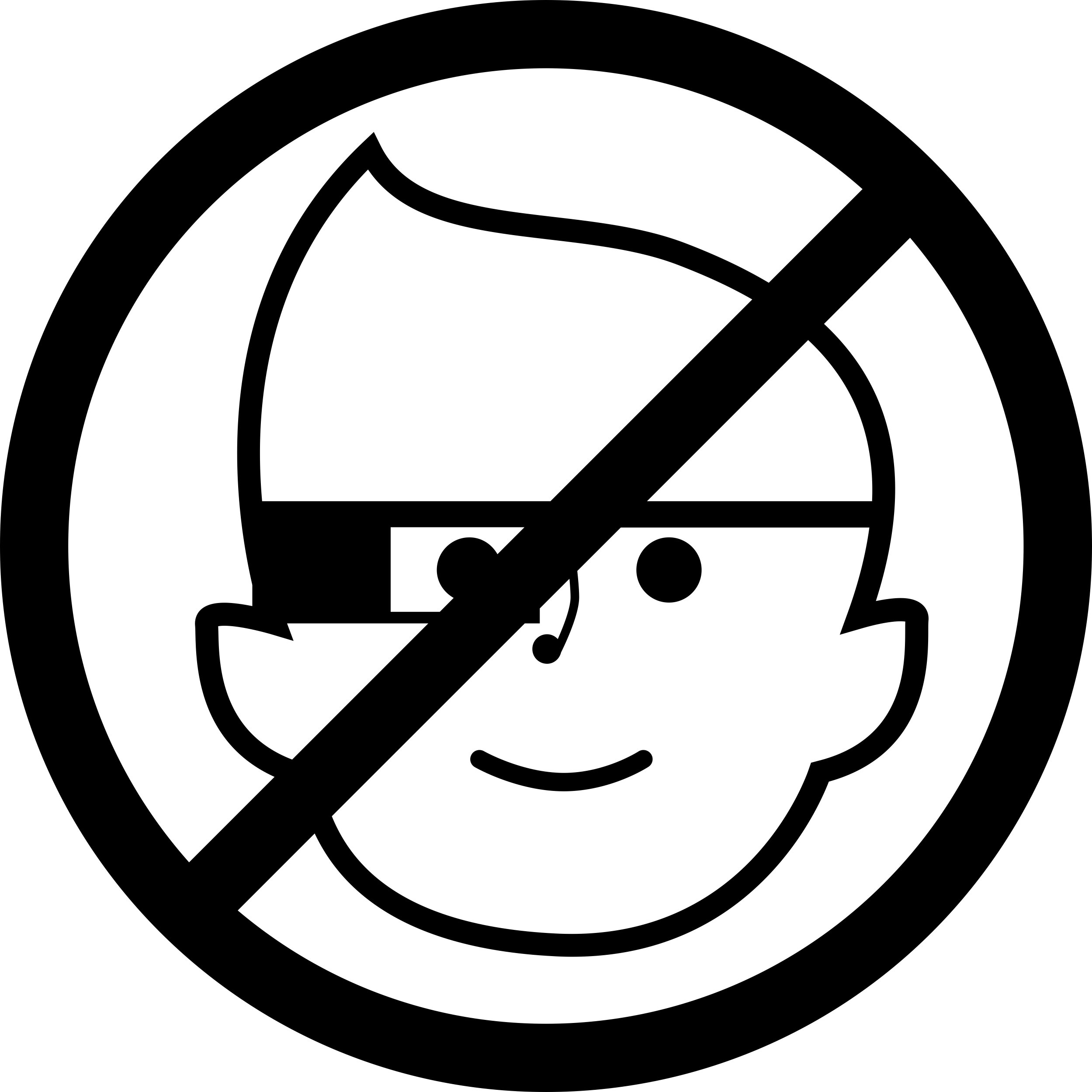 Google Glasses Prohibition Symbol Outline Svg File Free Vectors
